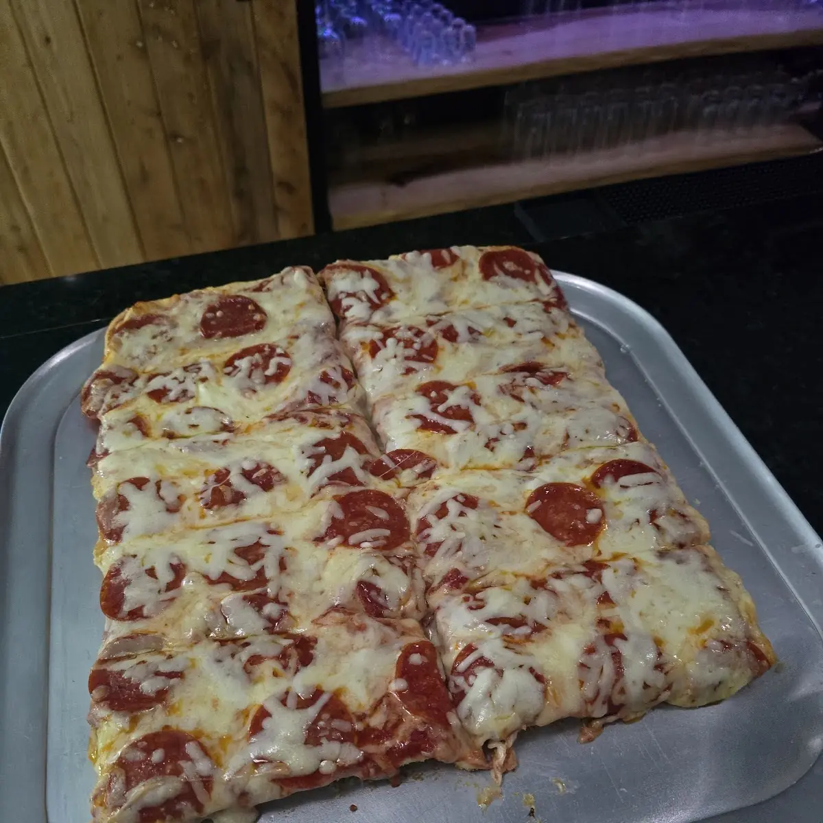 Half Tray Plain Pizza