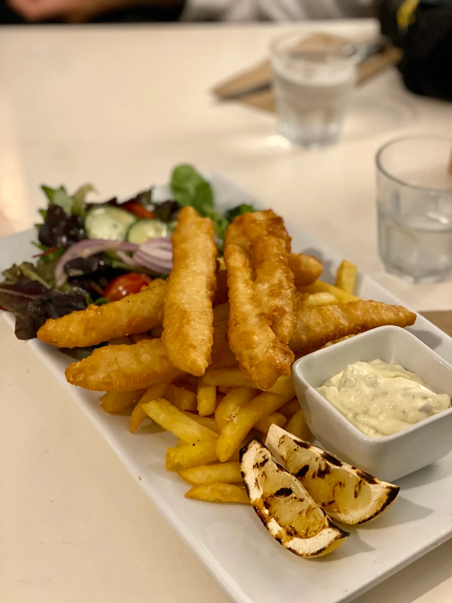 Beer Battered Fish with Fries
