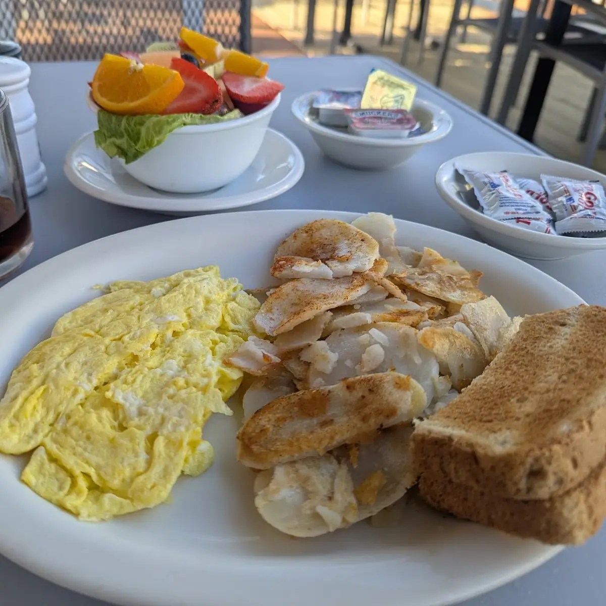 Scrambled Eggs and Home Fries
