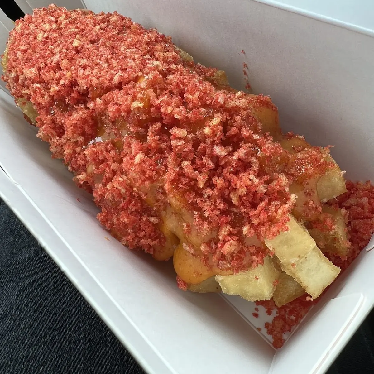 Flamin Hot Corn Dog