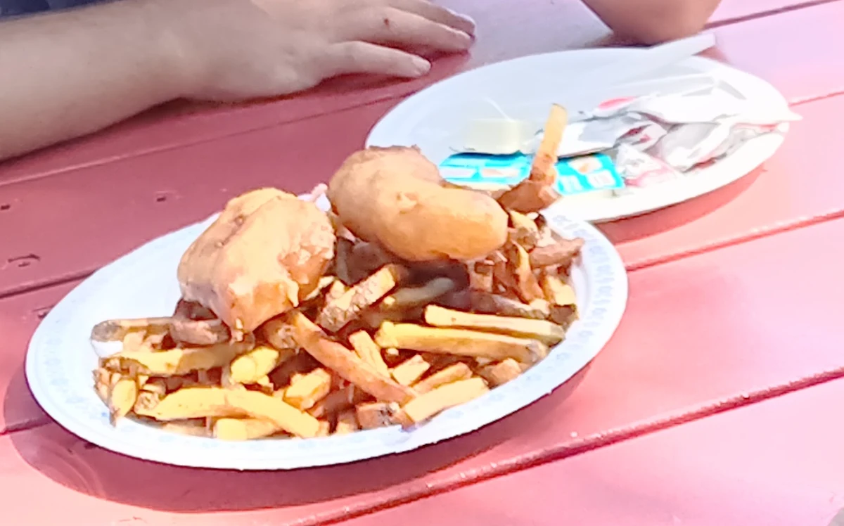 Deep-Fried Cod and Fries