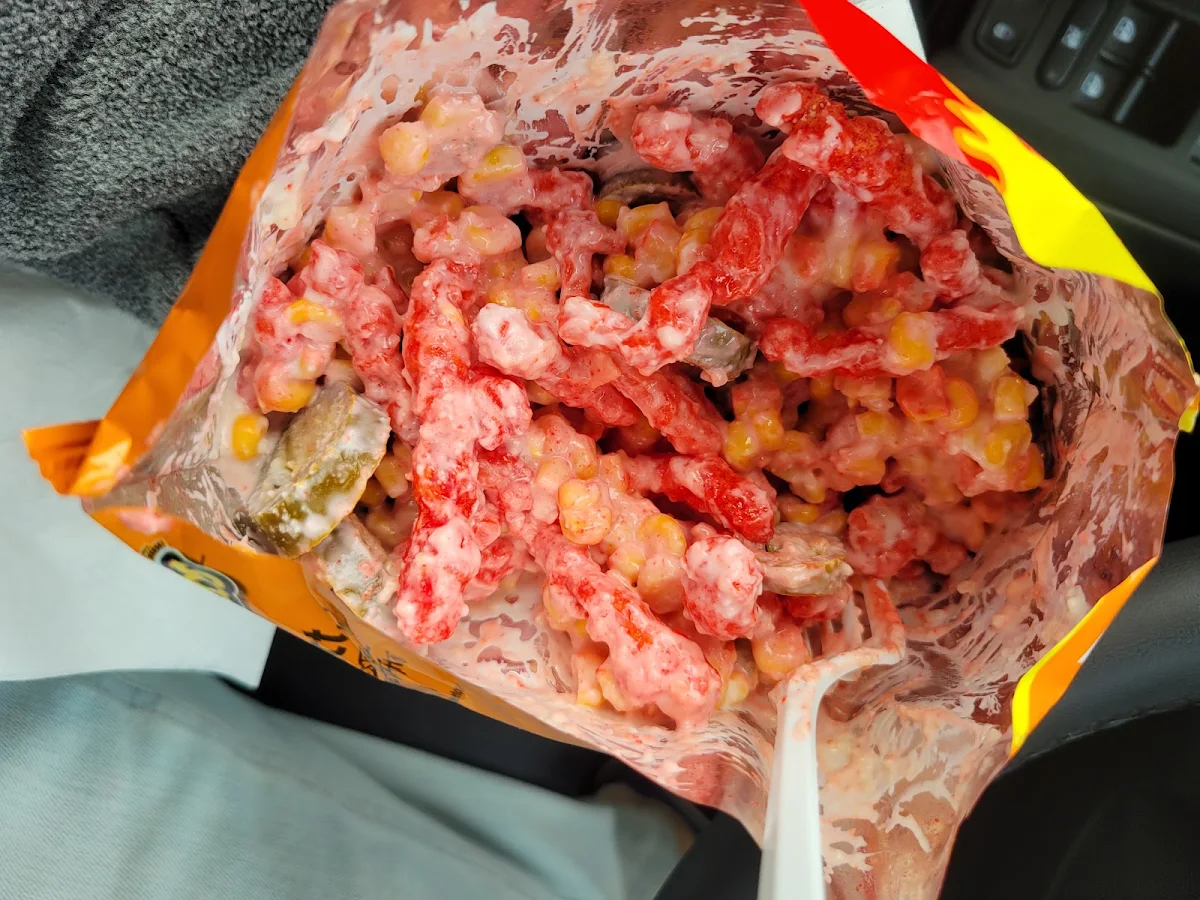 Dorielotes with Hot Cheetos