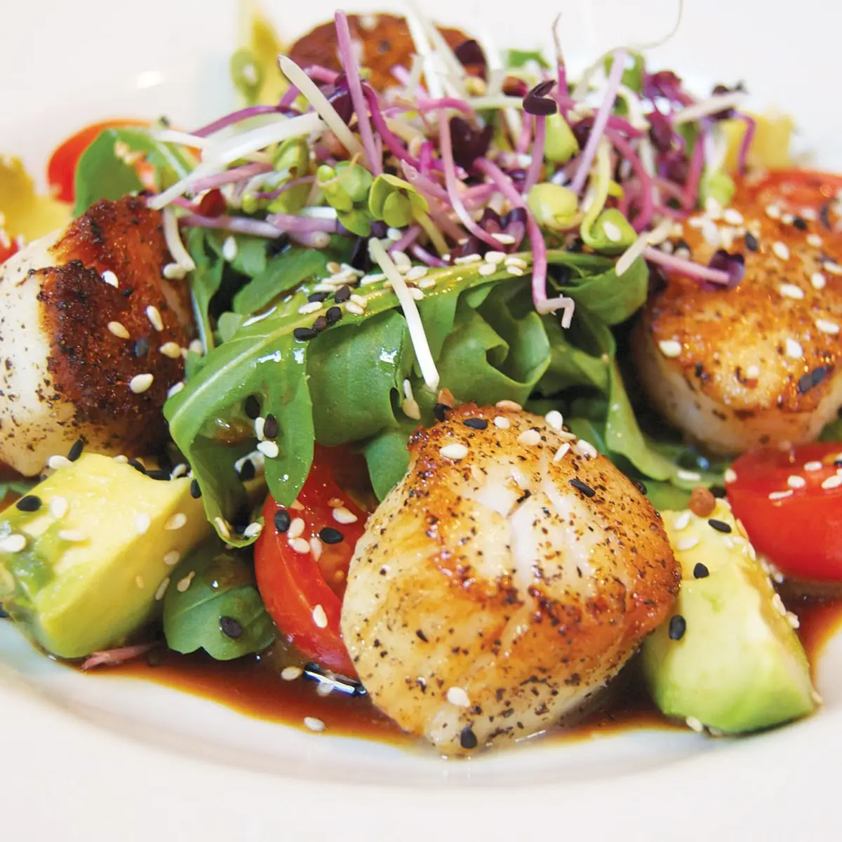 Seared Local Sea Scallops
