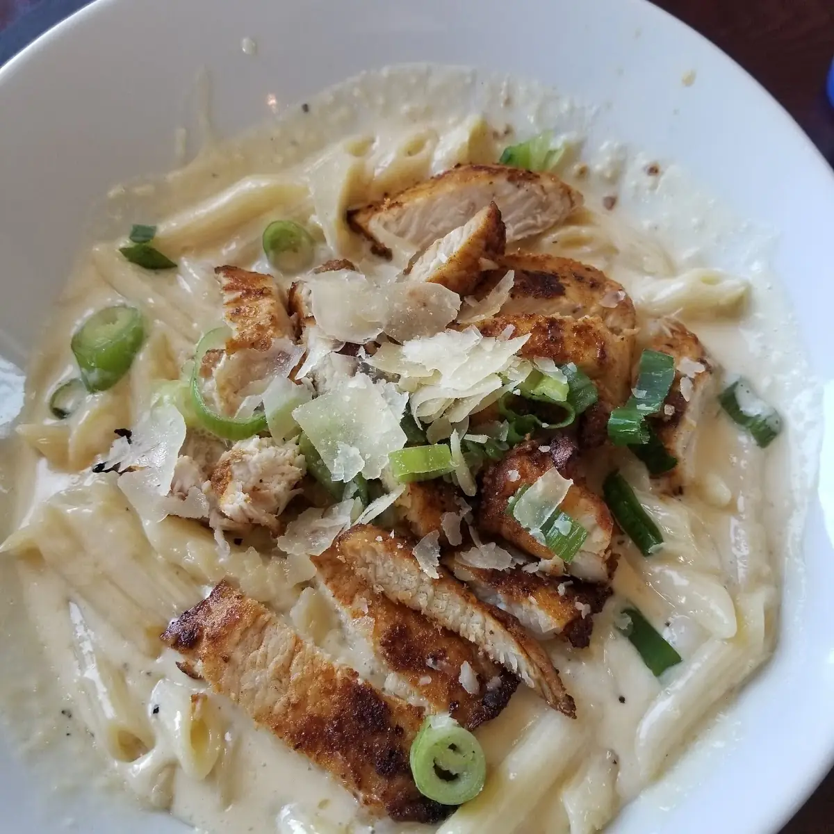 Blackened Chicken Alfredo