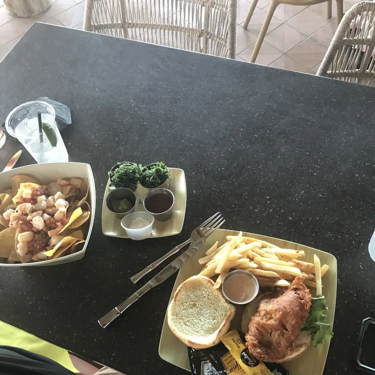 Crispy Mahi Mahi Sandwich