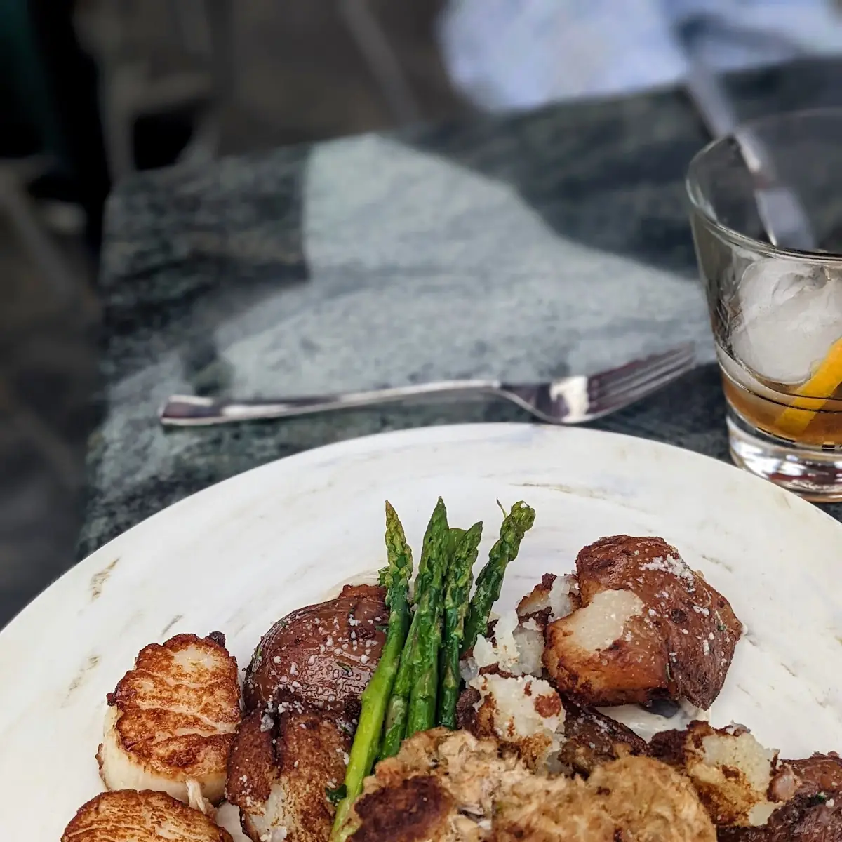Crab Cake & Scallops