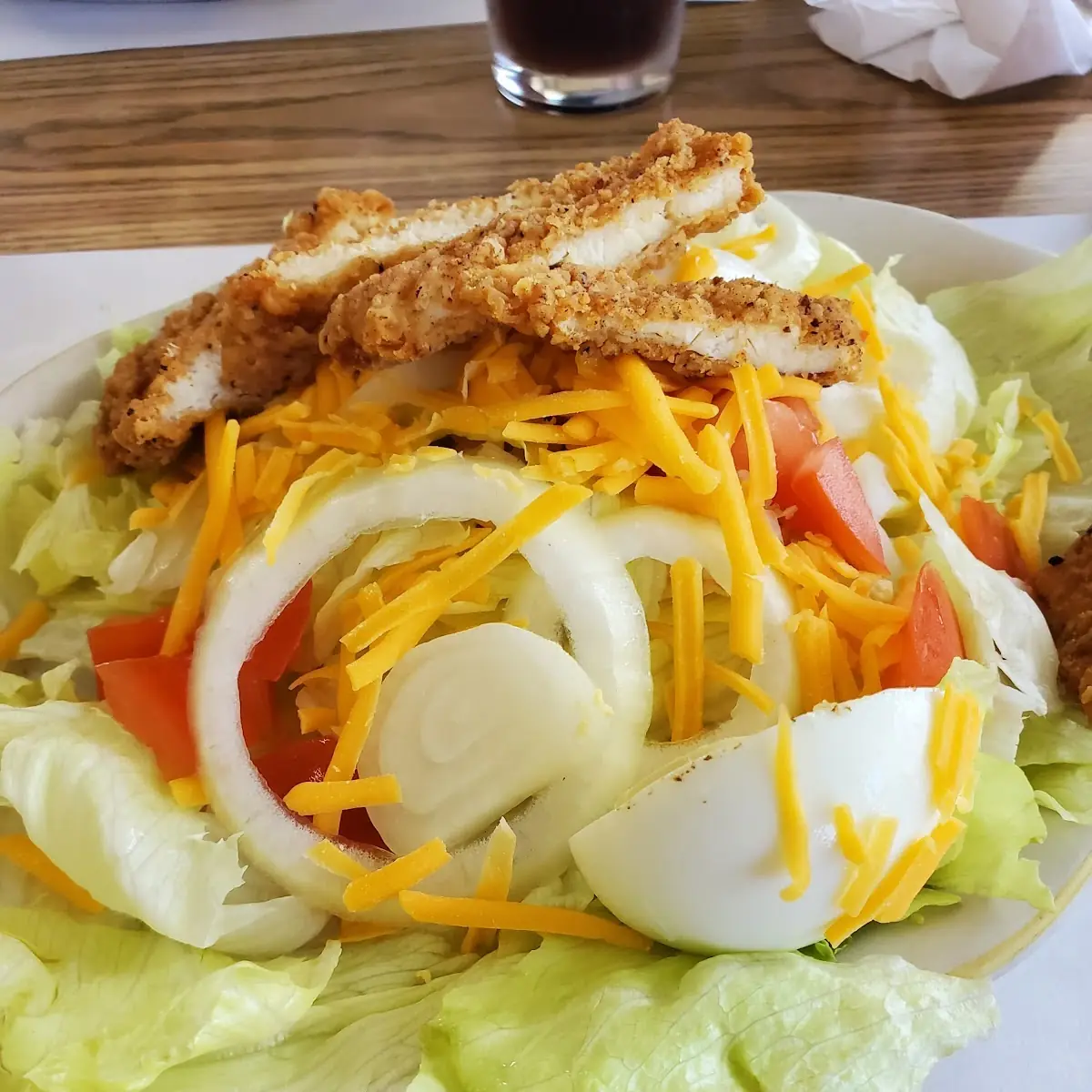 Crispy Chicken Salad
