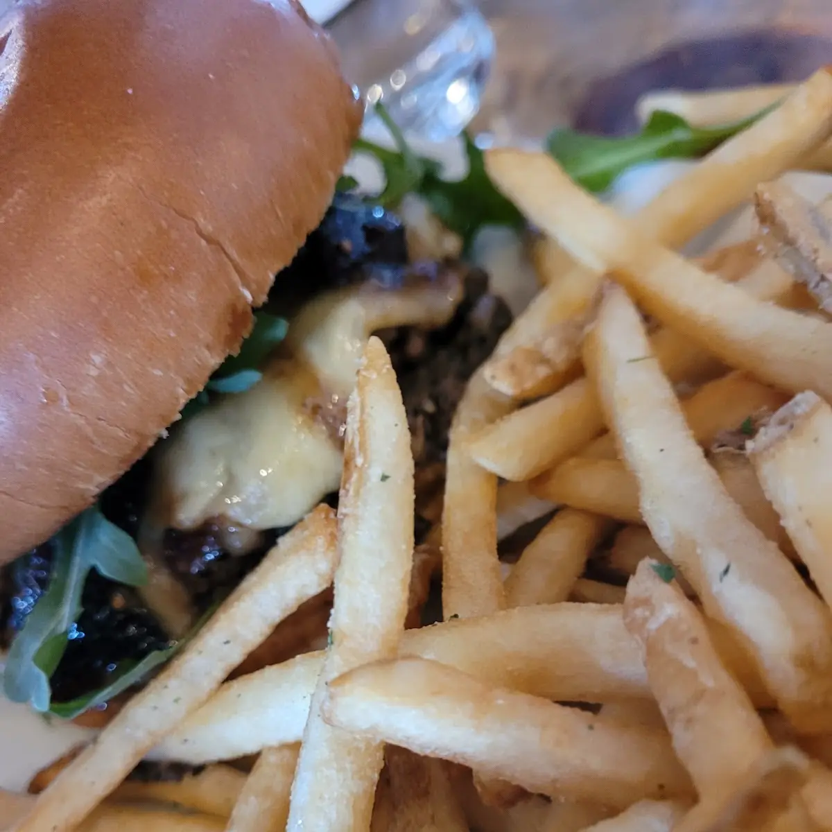 Burger and Fries