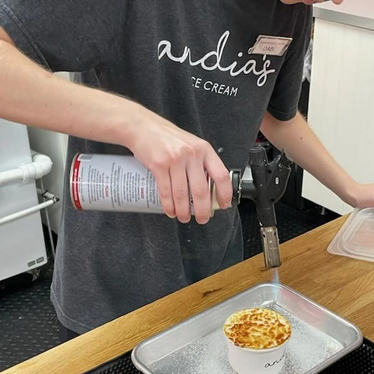 Ice Cream Brulee