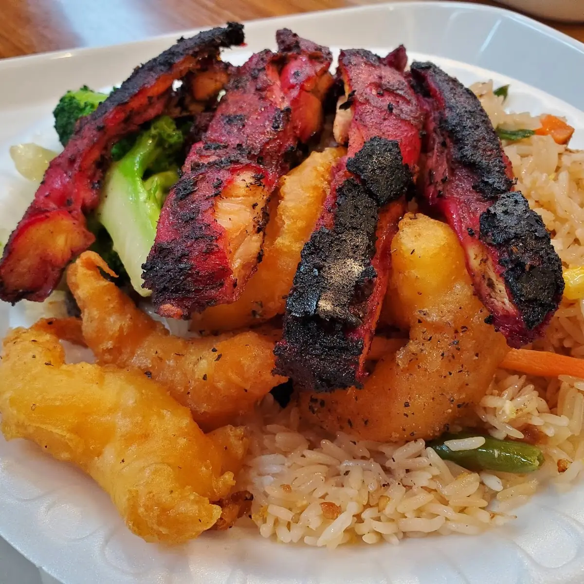 Bourbon Chicken and Rice, Bourbon Street Grill