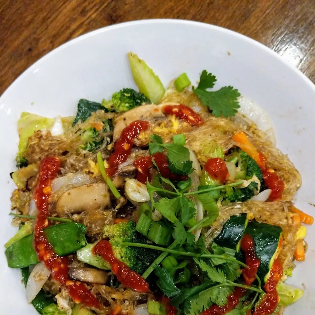 Pad Woon Sen with Tofu