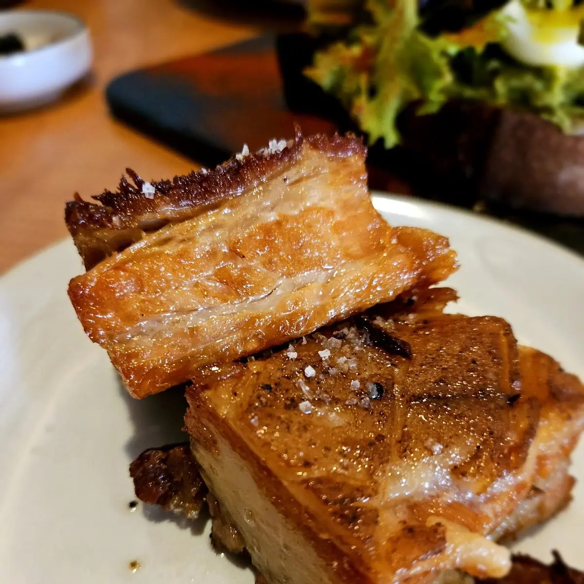 Crispy Pork Belly and Salt & Peppered