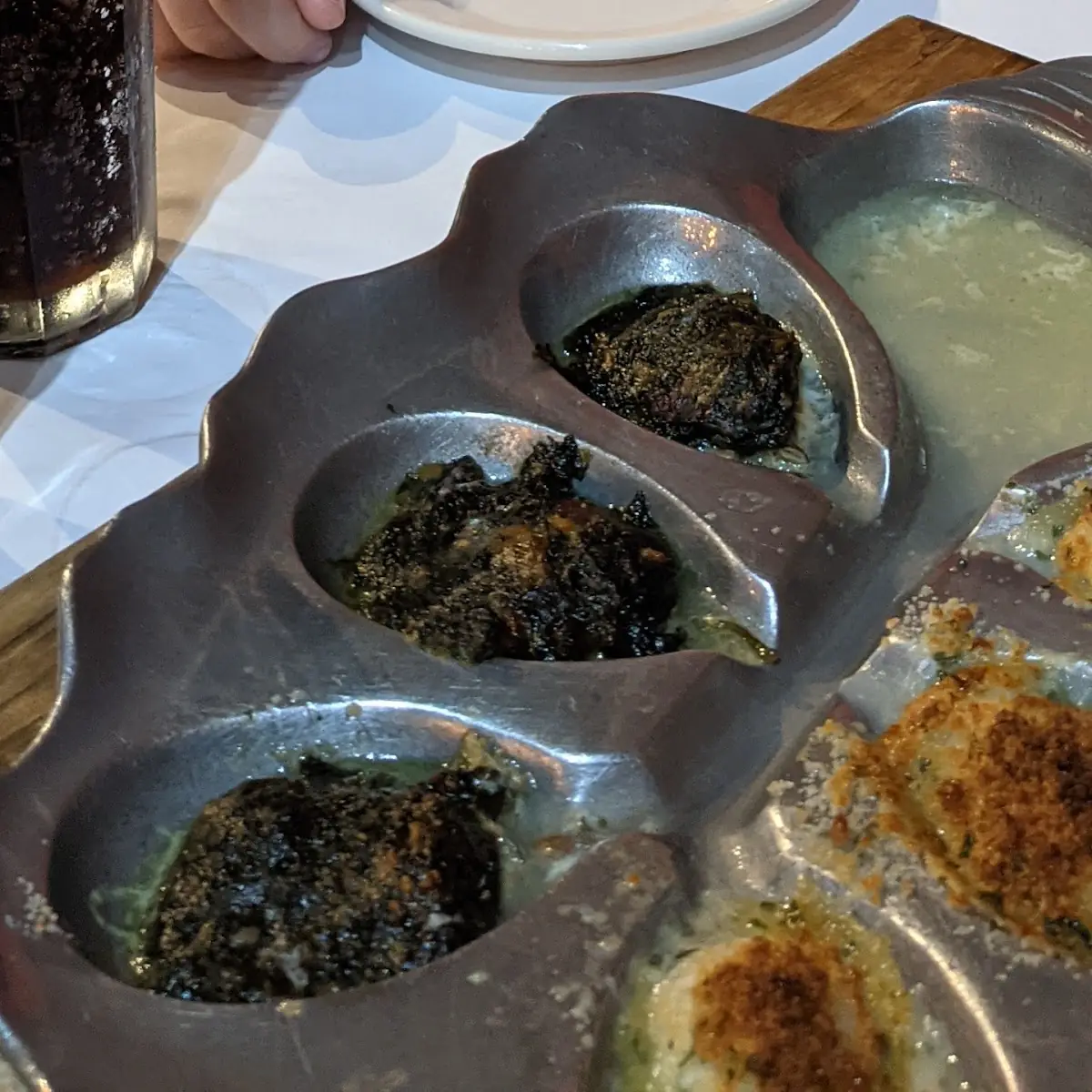 Roasted Oysters Rockefeller