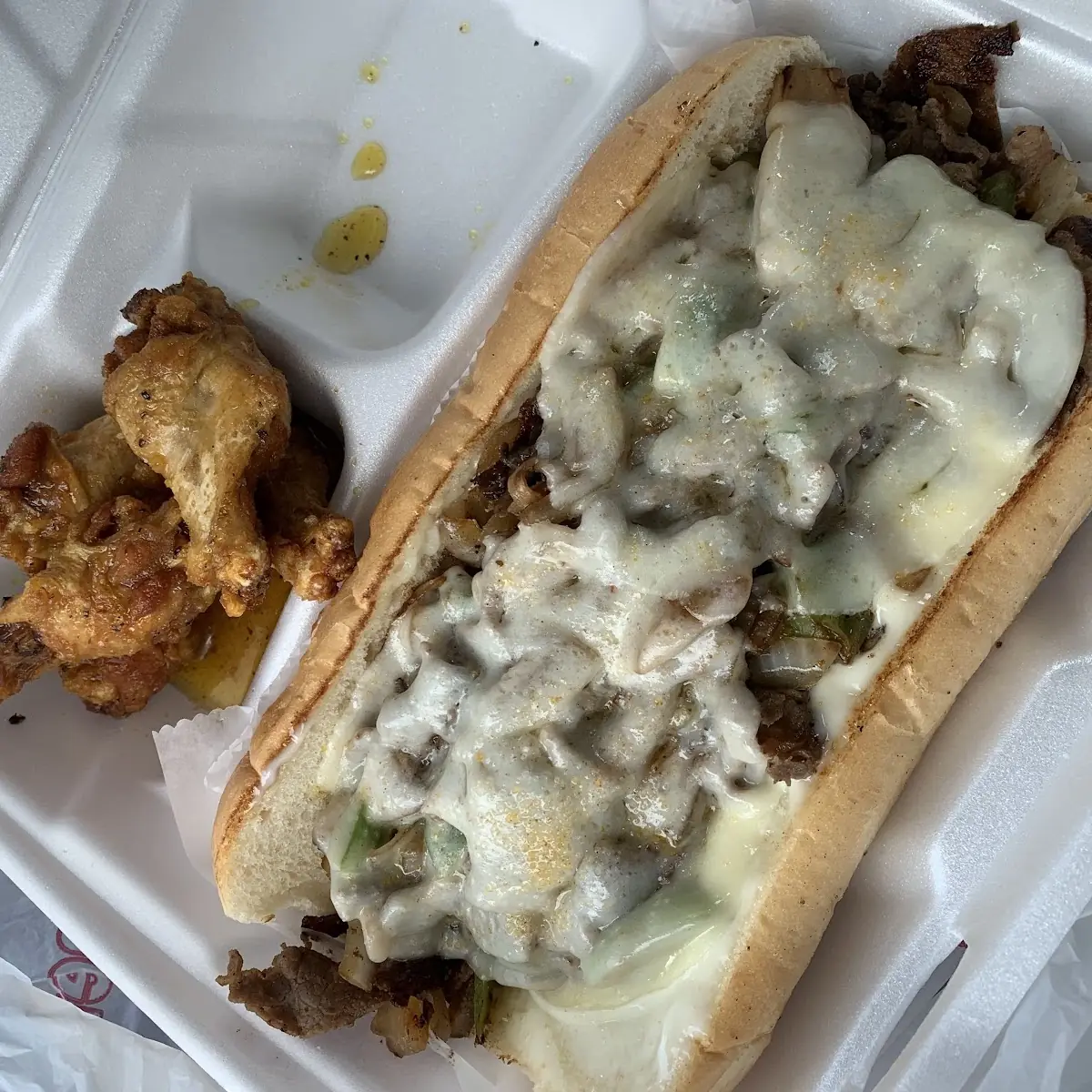 Philly Cheesesteak Sandwich Combo