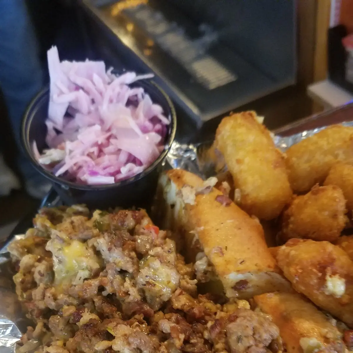 Chicken and Beef Cheese Steak