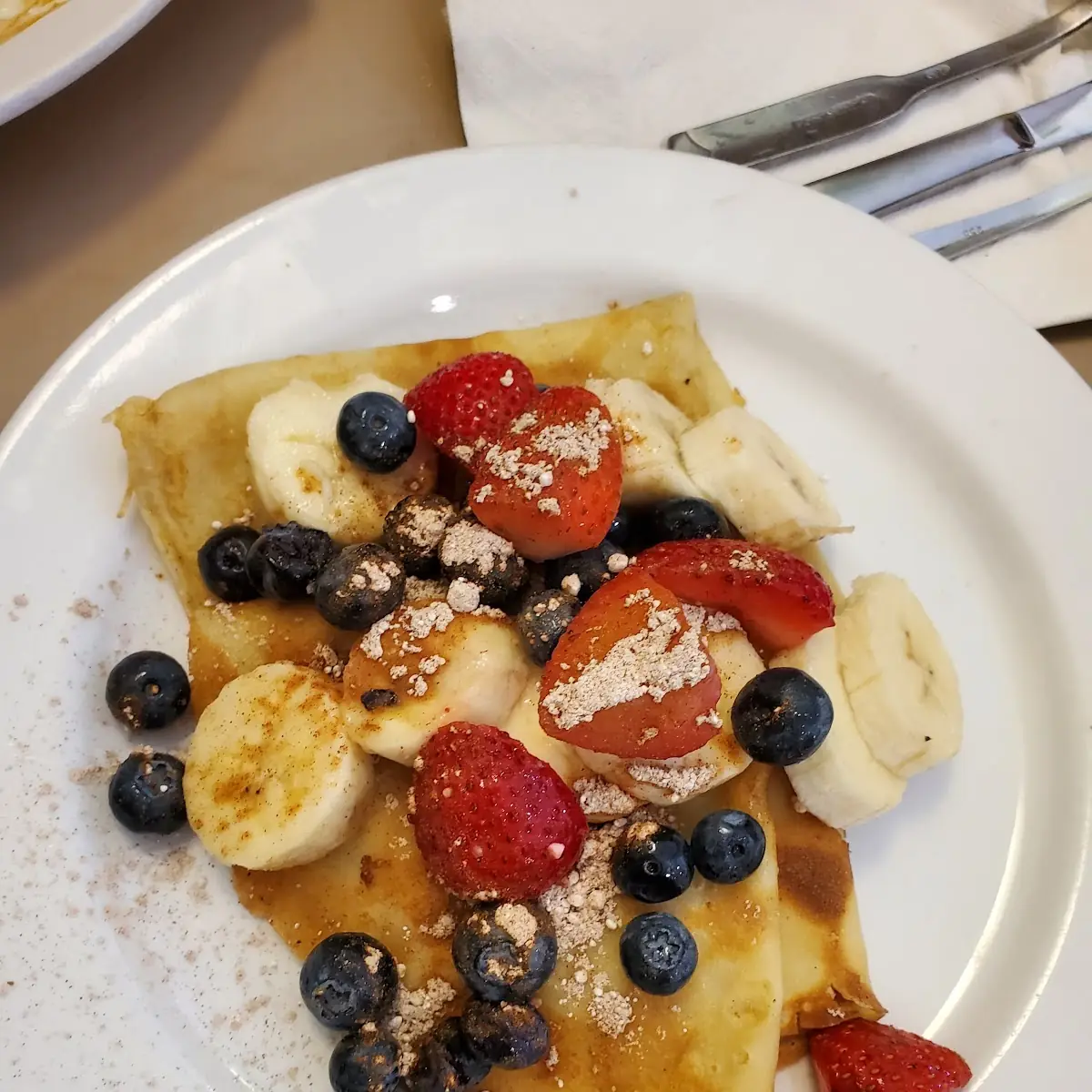 Fruit Crepes