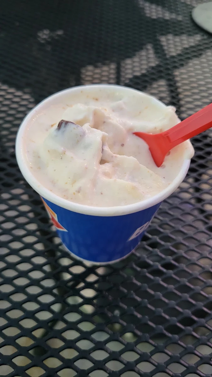 Caramel Fudge Cheesecake Blizzard