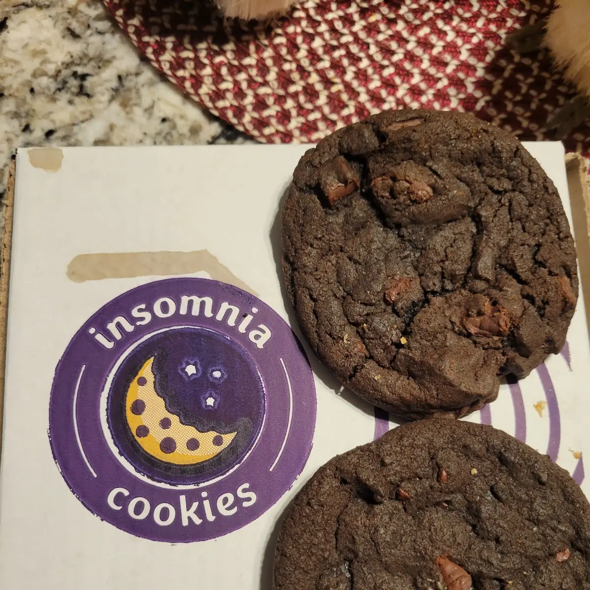 Double Chocolate Chunk Cookie