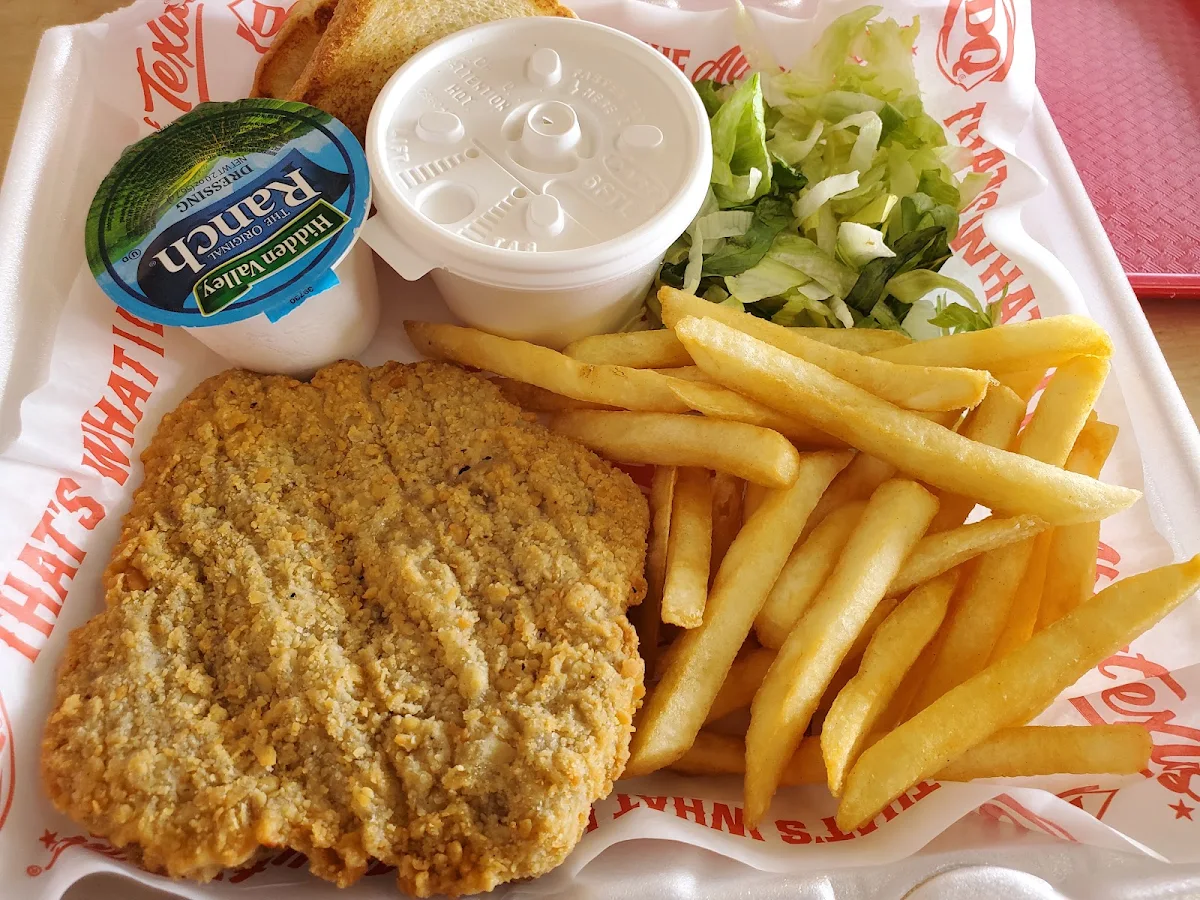 Dude Chicken Fried Steak Sandwich