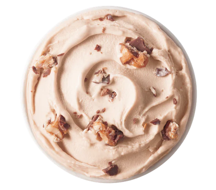 Turtle Pecan Cluster Blizzard Treat
