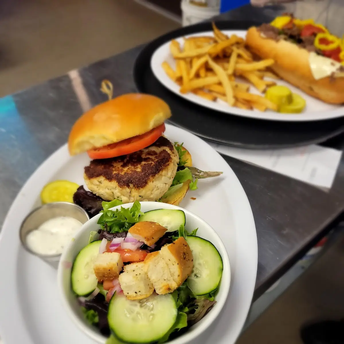 Crab Cake Sandwich
