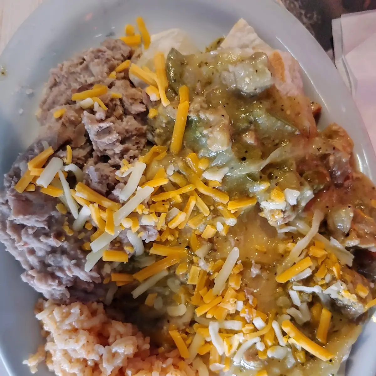 Chili Verde Burrito