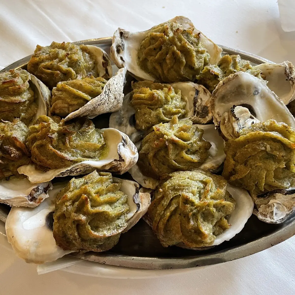Oysters Rockefeller