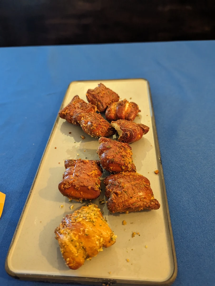 Garlic Parm Pretzel Bites