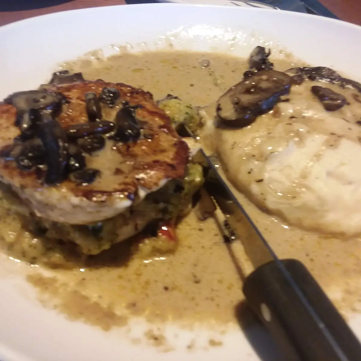 Stuffed Chicken Marsala