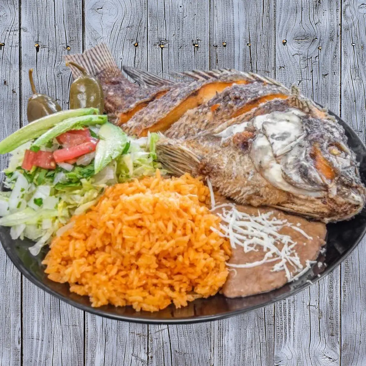 Fried Whole Tilapia Mojarra Frita
