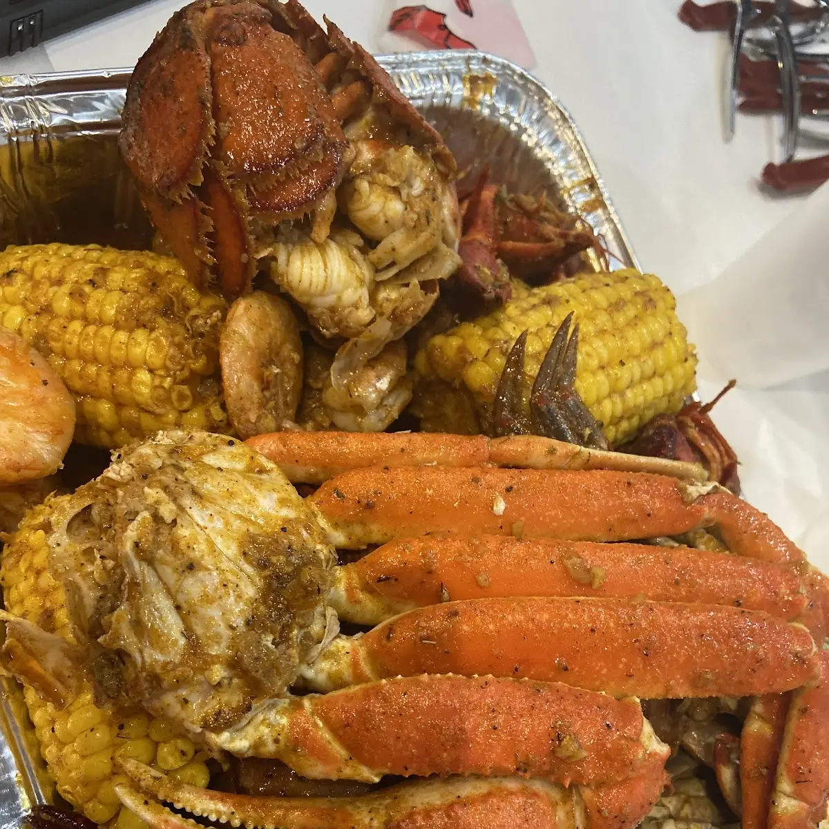 Snow Crab & Headless Shrimp