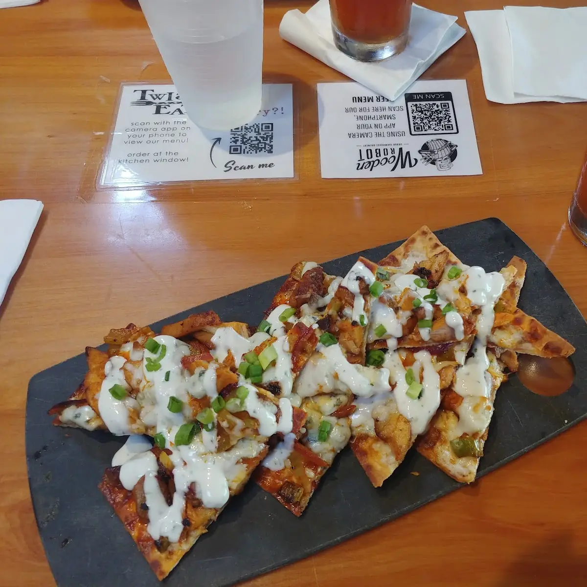 Buffalo Chicken Flatbread