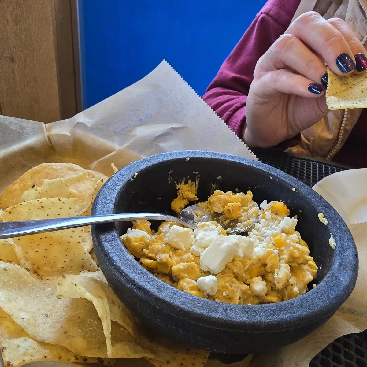 Cheesy Street Corn Dip