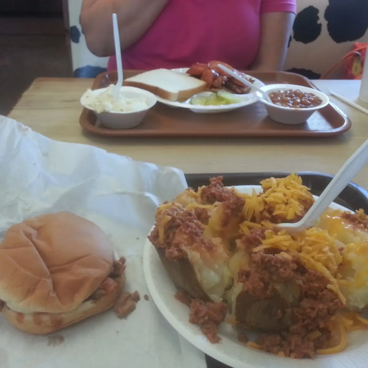 BBQ Baked Potato