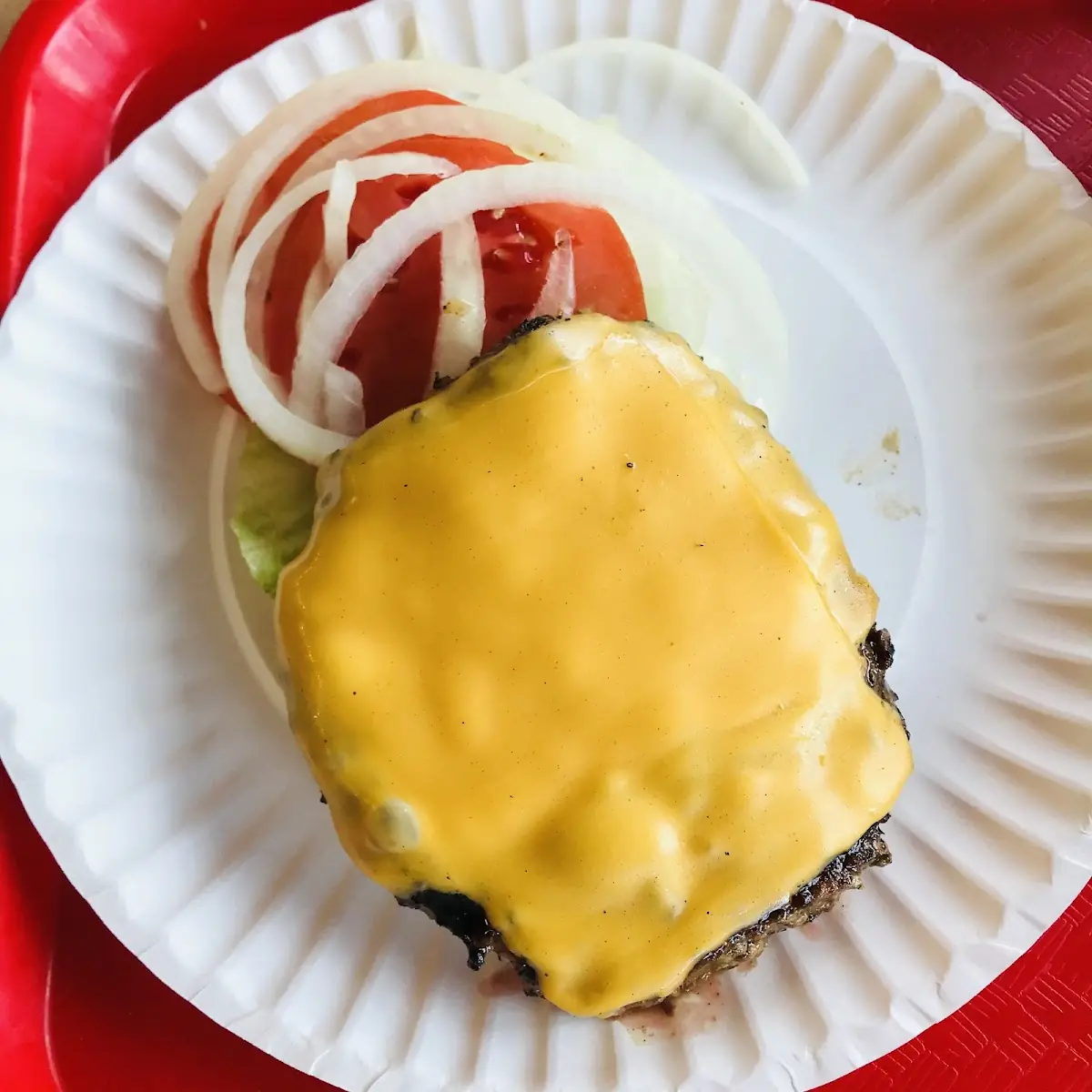 Cheeseburger Deluxe Without a Bun