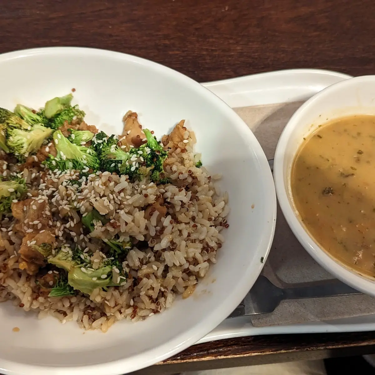 Teriyaki Chicken and Broccoli Bowl