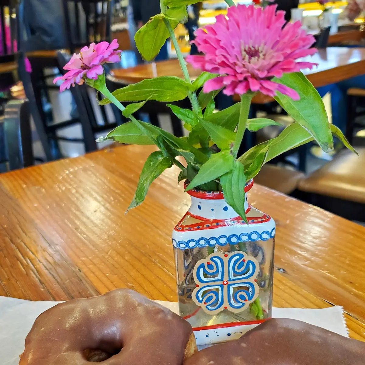 Light Chocolate Donuts