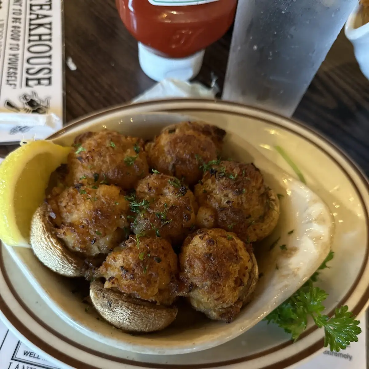 Baked Stuffed Mushrooms
