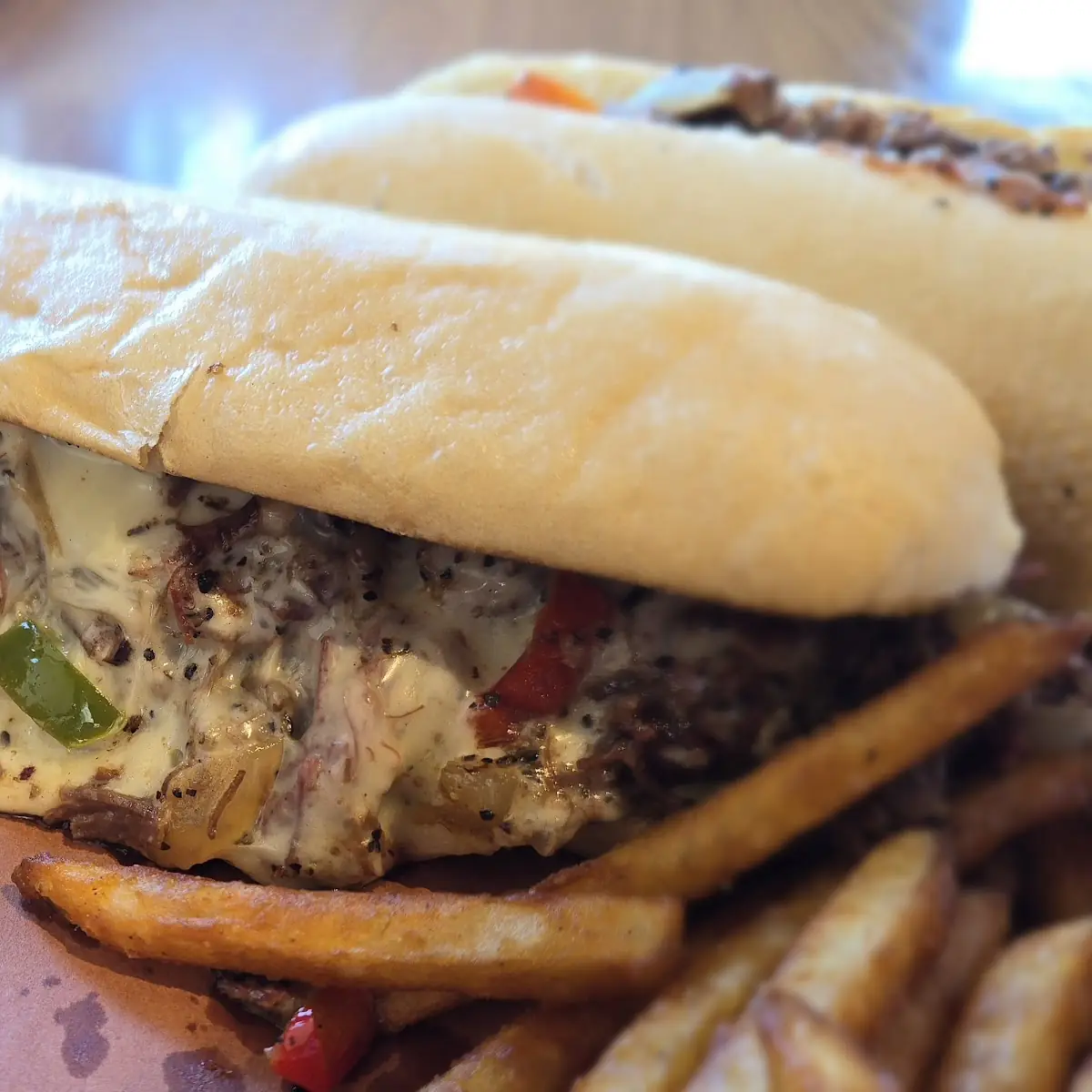 Brisket Philly Cheesesteak