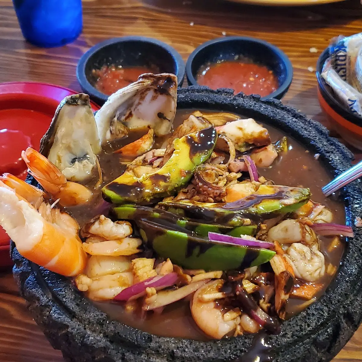 Seafood Molcajete