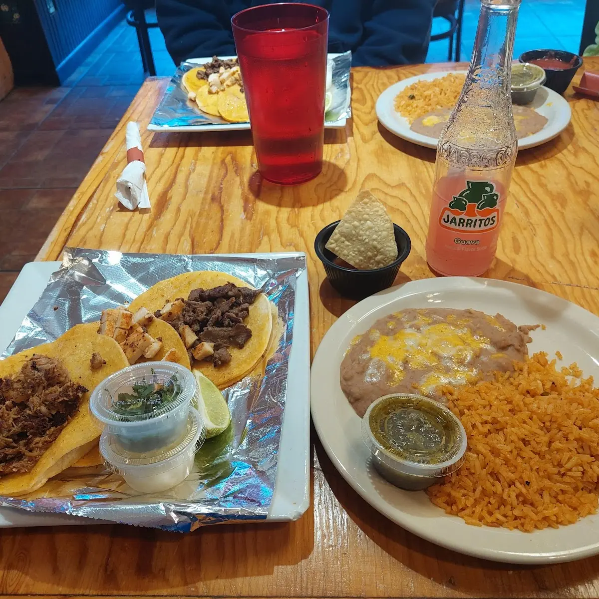 2 street tacos Plate