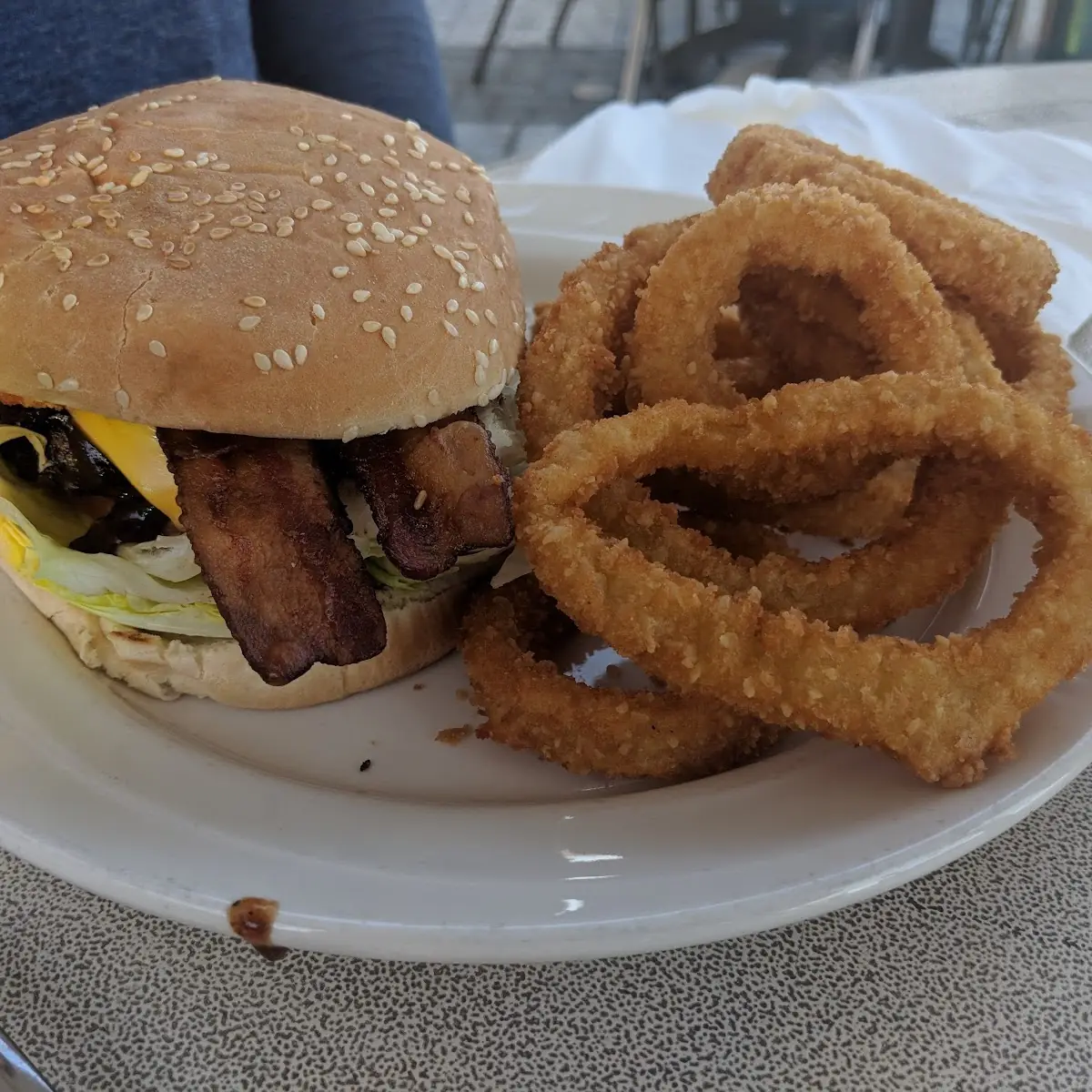 Bacon Cheddar Burger