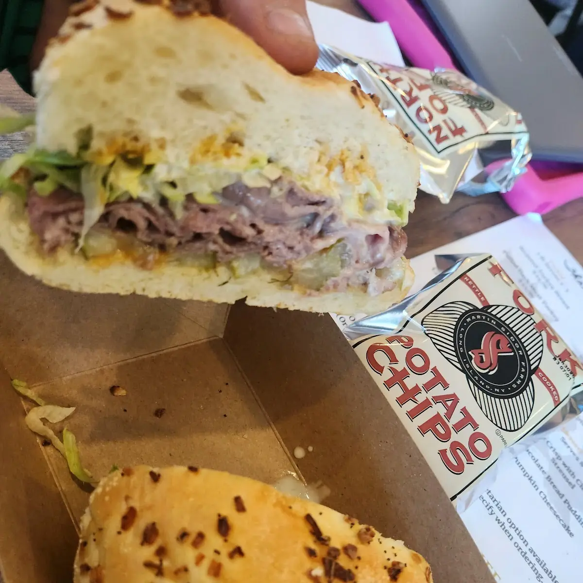 Beef Brisket Sandwich