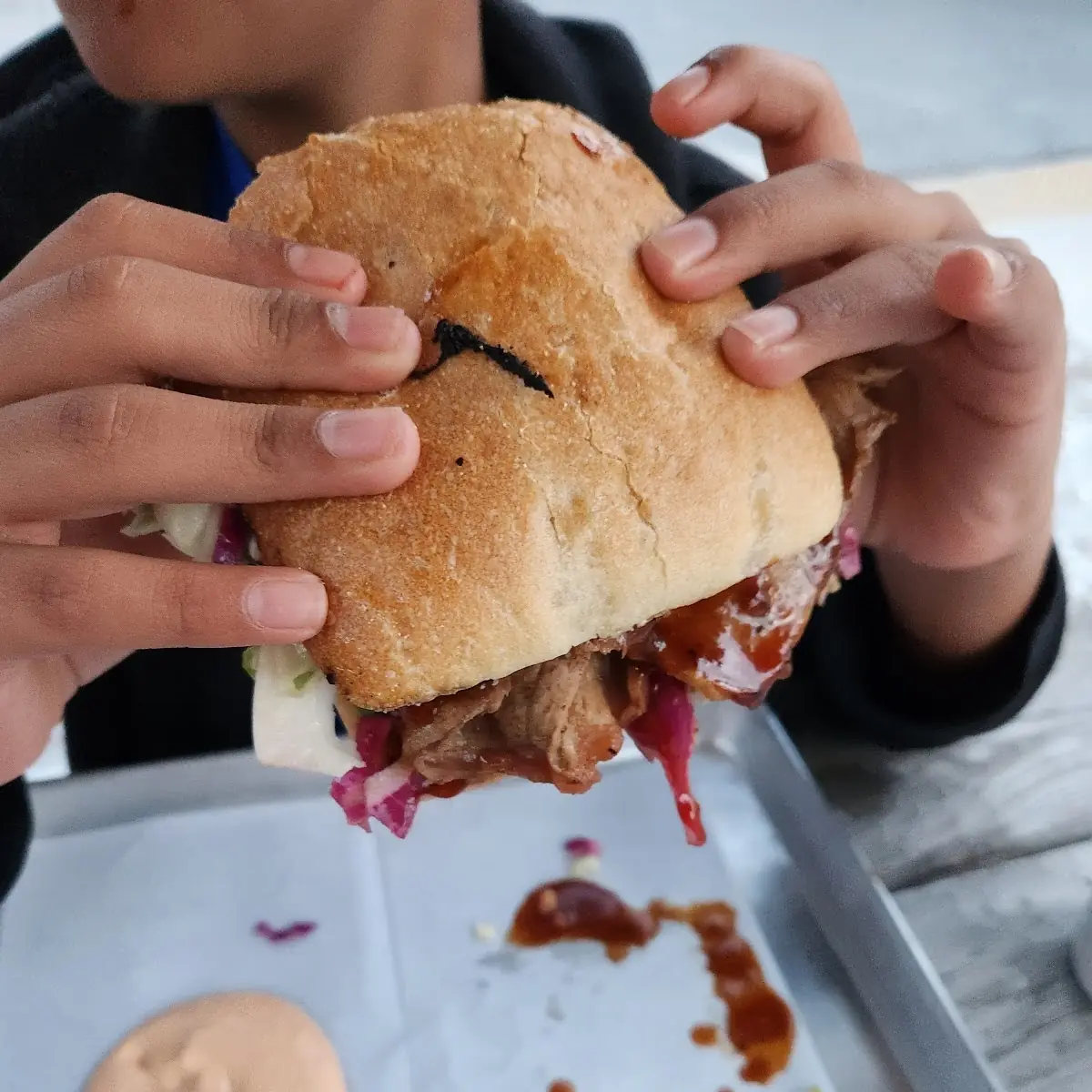 Slicet Brisket Sandwich