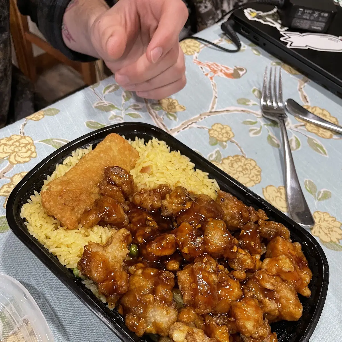 Crispy Orange Chicken Combo