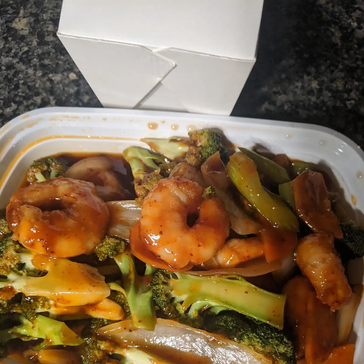 Shrimp with Garlic Sauce