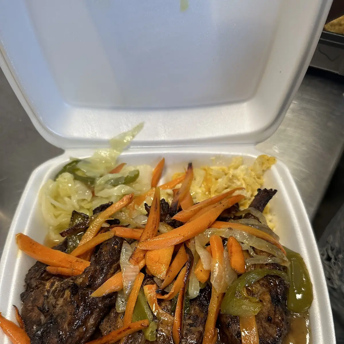 Jerk Catfish Dinner