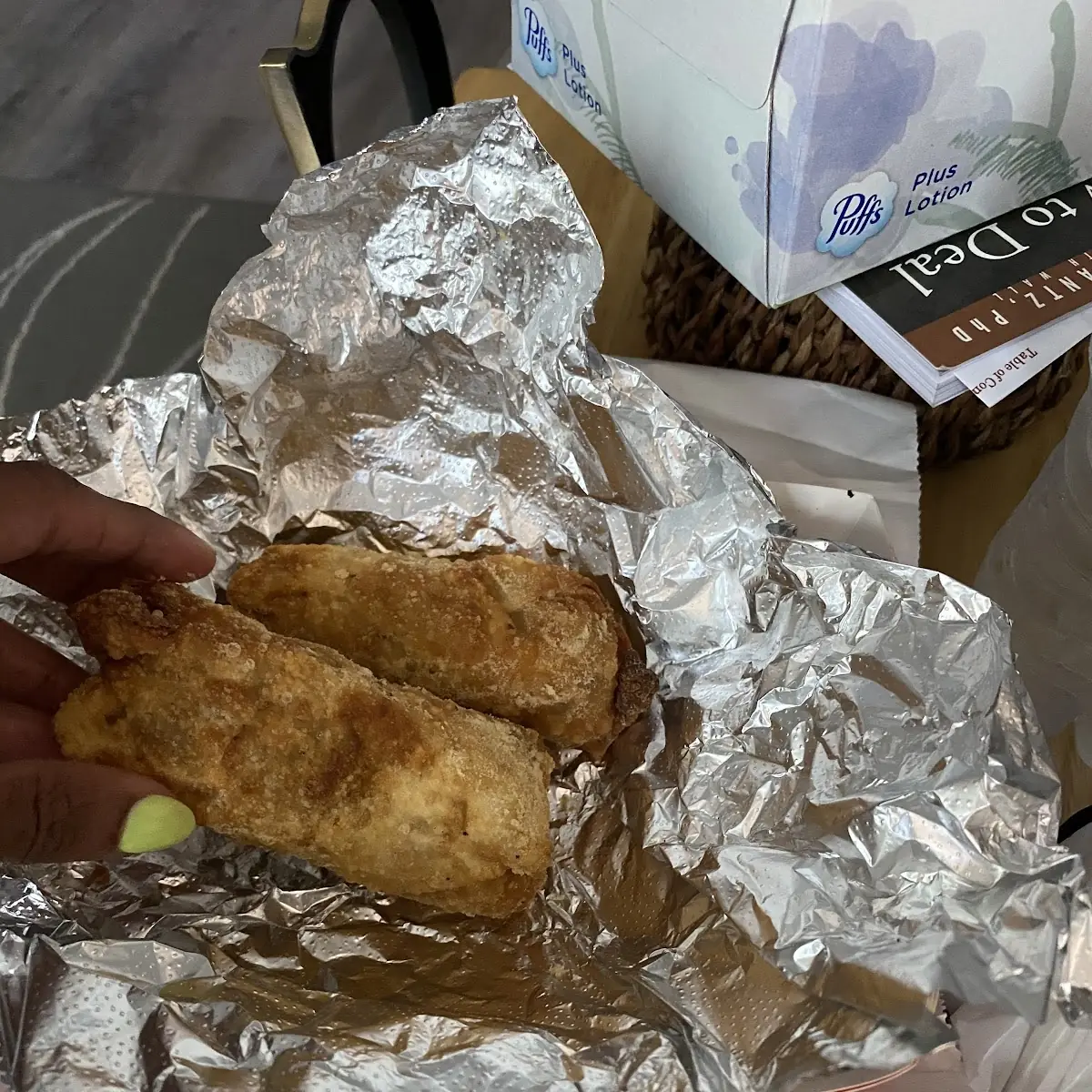 Jerk Egg Rolls