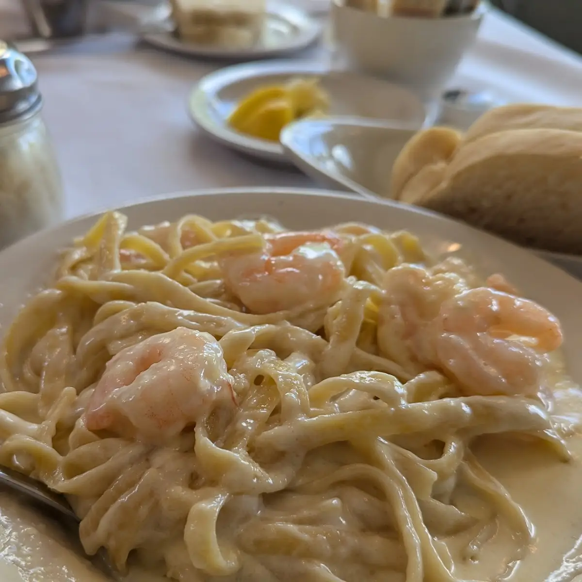 Shrimp Alfredo