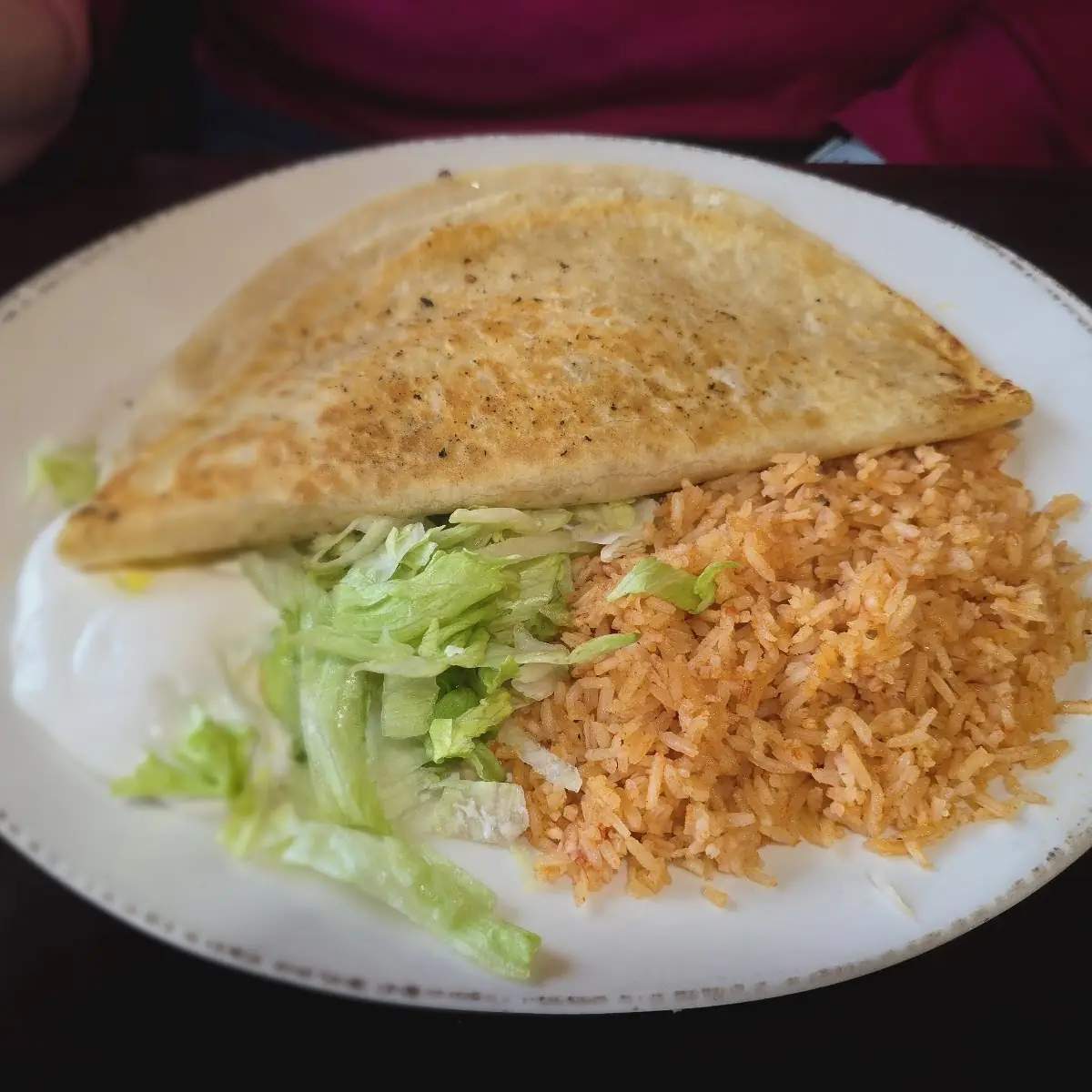 Quesadilla De Chorizo